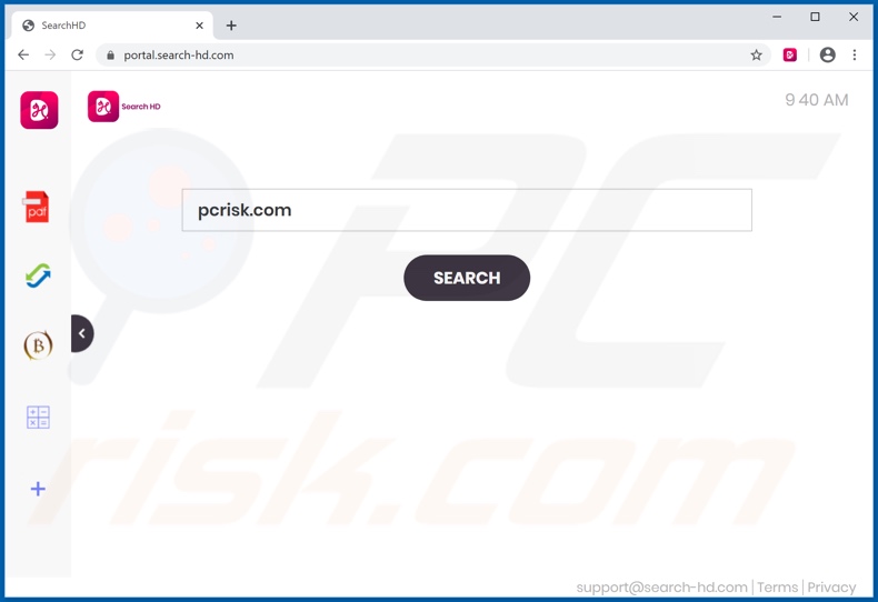 search-hd.com browser hijacker