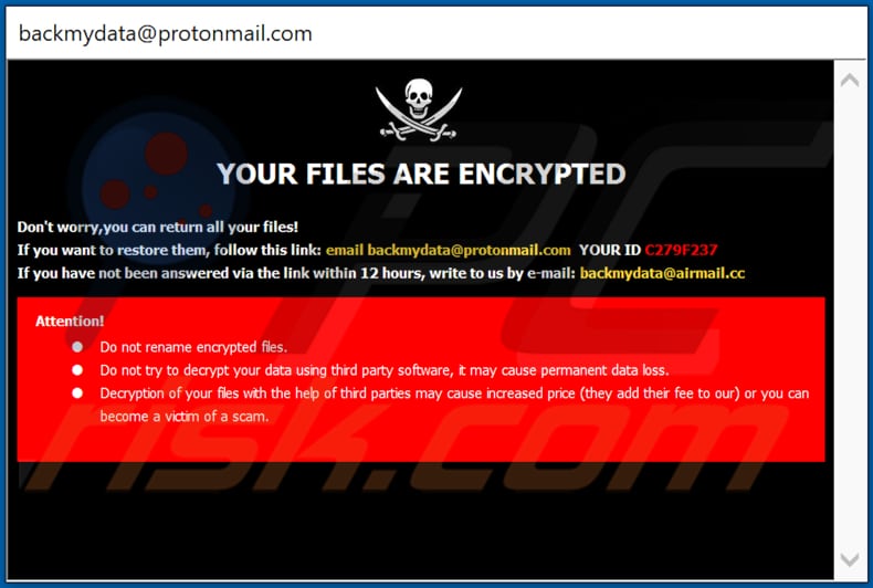 Bmd decrypt instructions (pop-up window)