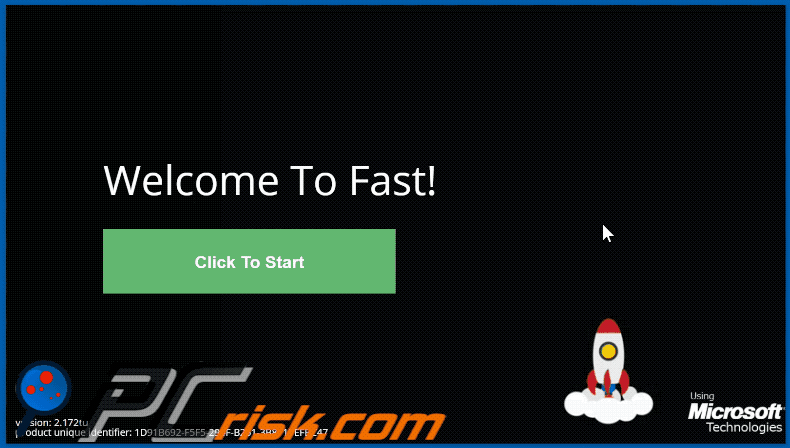 Apparition de Fast! PUA (GIF)