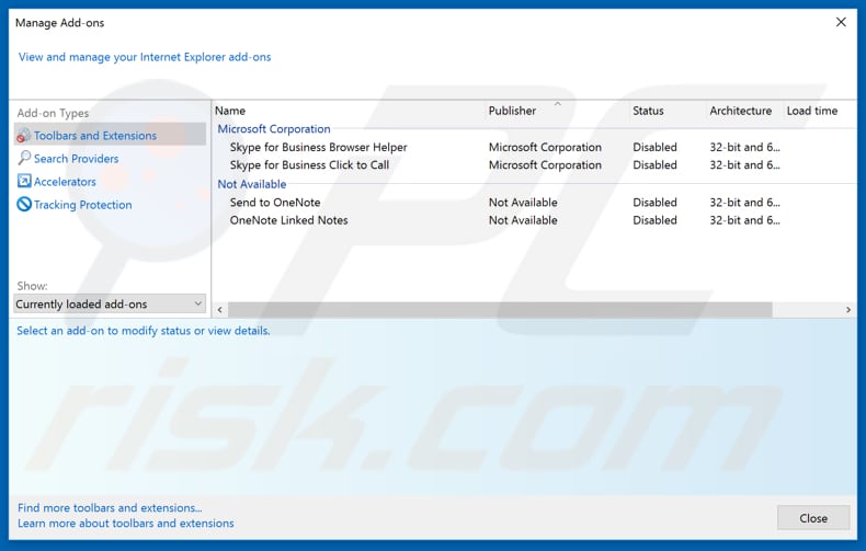 Suppression des extensions Internet Explorer liées à free.hyperlinksearch.net