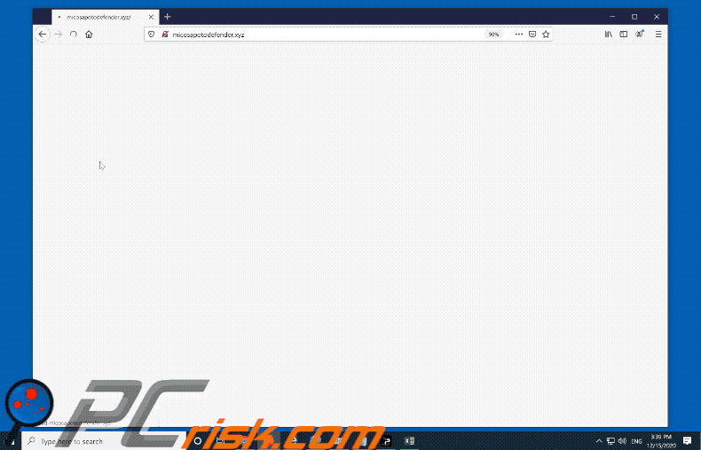 error #dw6bd36 pop-up apparition de l'escroquerie