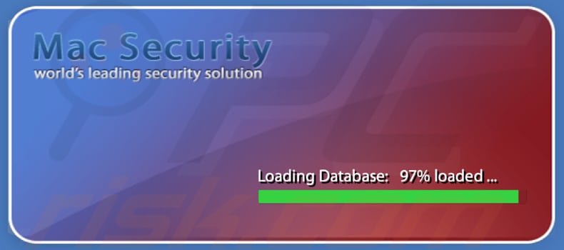 fenêtre de chargement d'applications indésirables de sécurité mac