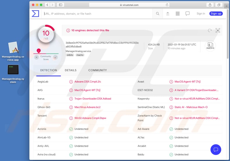 Logiciel publicitaire ManagerAnalog