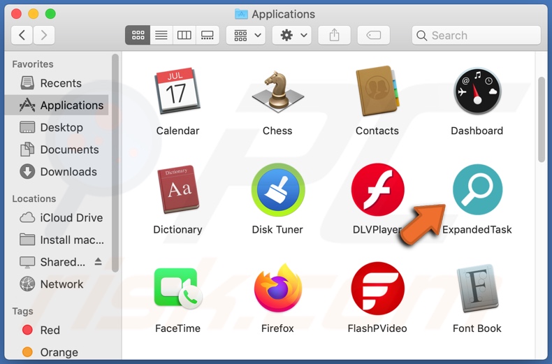 Logiciel publicitaire ExpandedTask