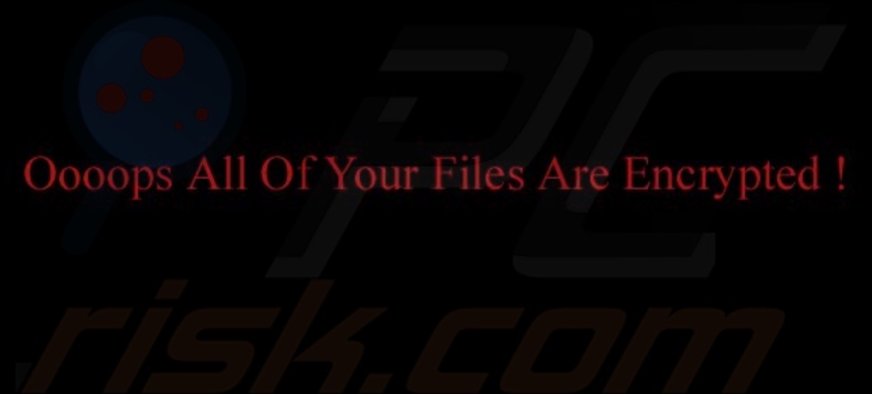 NoCry ransomware papier peint