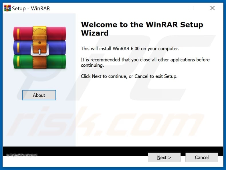 vovalex ransomware faux programme d'installation de winrar utilisé pour distribuer vovalex