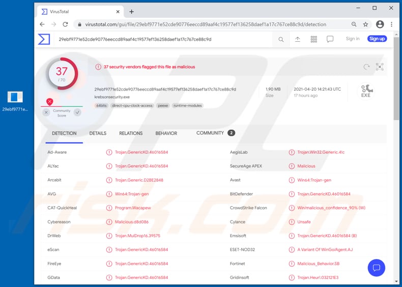 Logiciel malveillant HabitsRAT