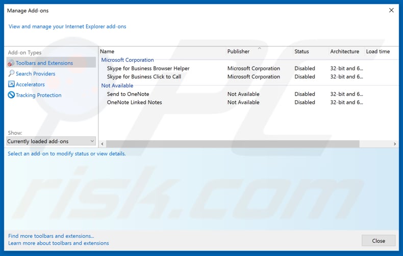 Suppression des extensions Internet Explorer liées à searchfor.cc