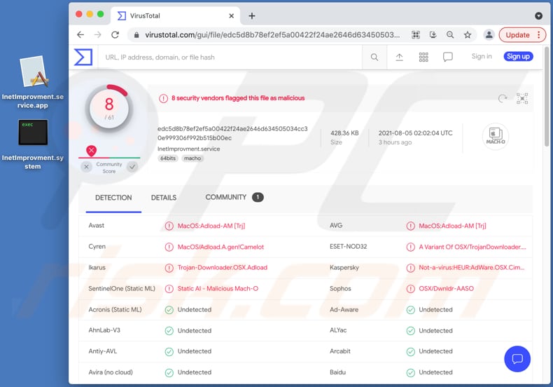 Logiciel publicitaire InetImprovment