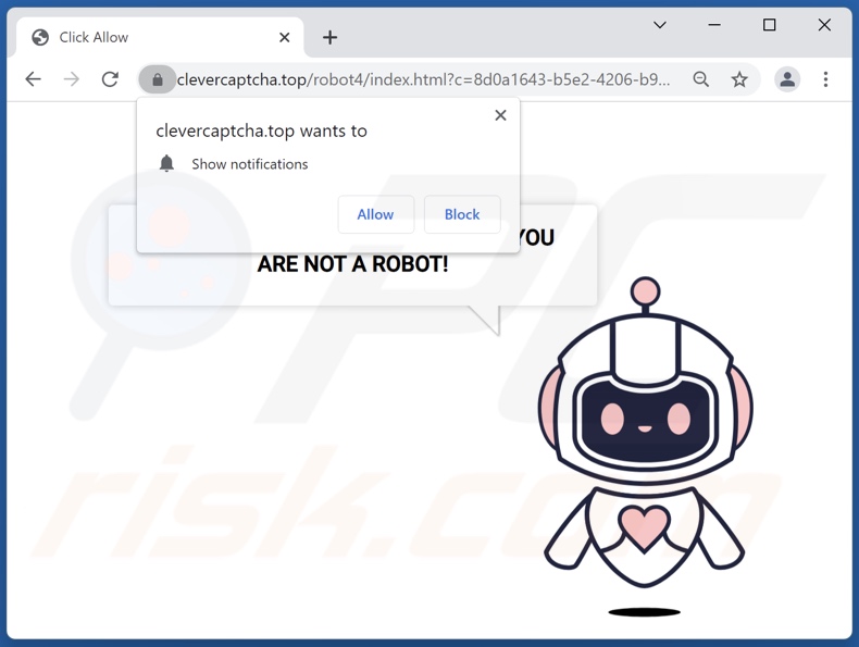 clevercaptcha[.]top pop-up redirections