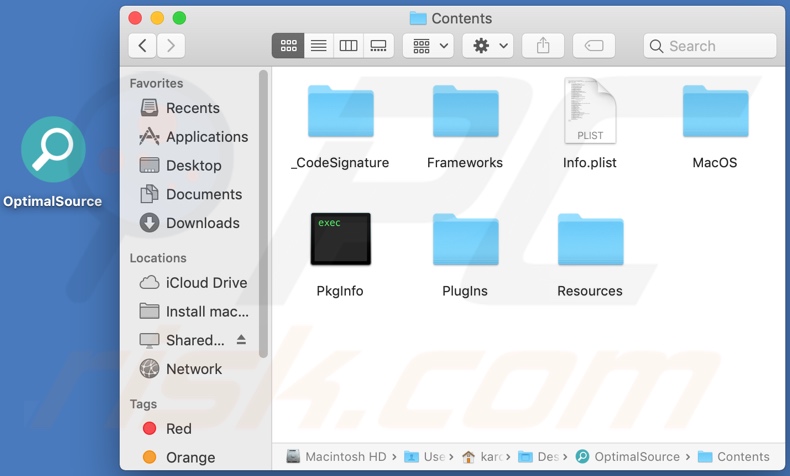 Dossier d'installation du logiciel publicitaire OptimalSource