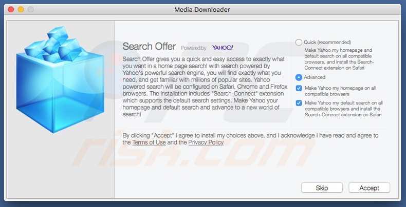 rechercher le programme d'installation du pirate de l'air yahoo.com mac