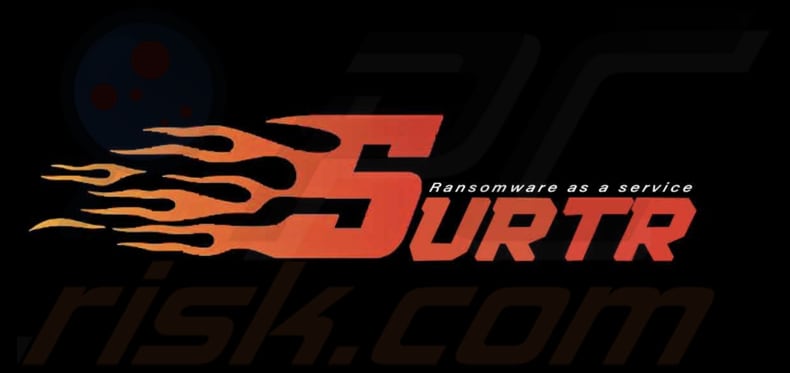 Fond d'écran du ransomware Surtr