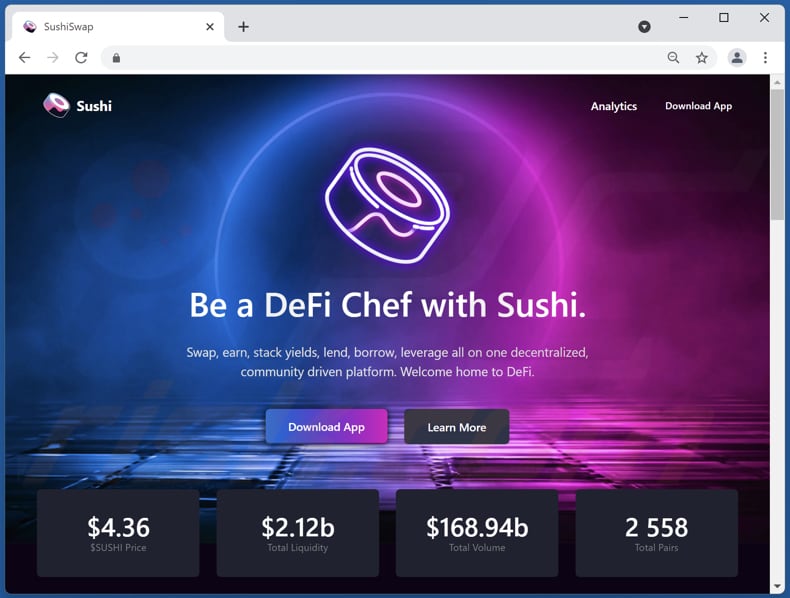 SushiSwap scam