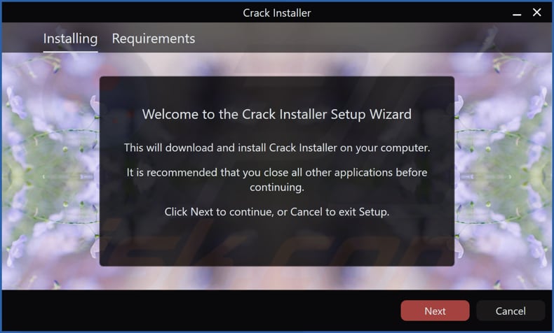 installateur de logiciels malveillants de bouclier de sécurité