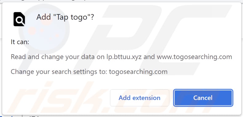 togosearching.com pirate de navigateur
