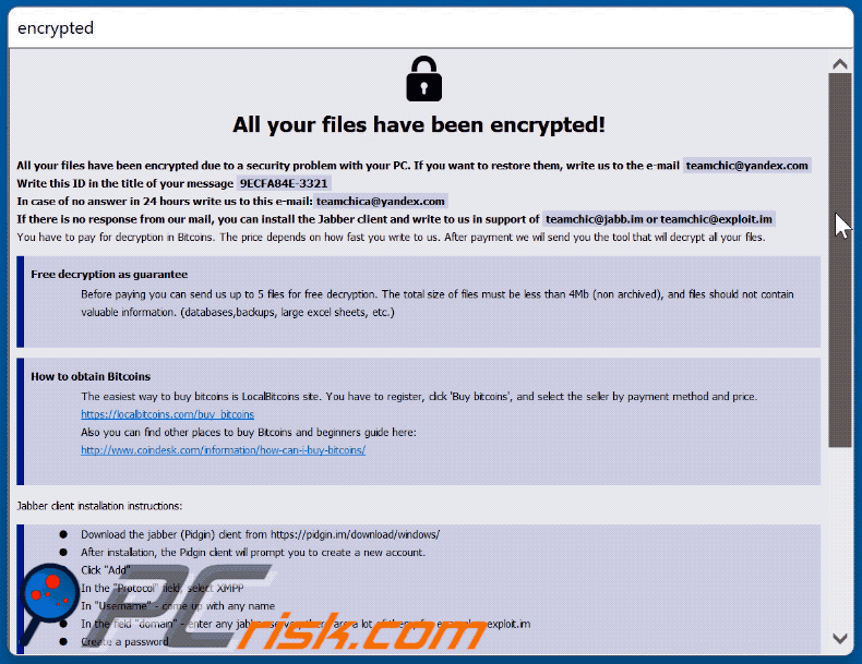 FILE ransomware pop-up (info.hta) GIF