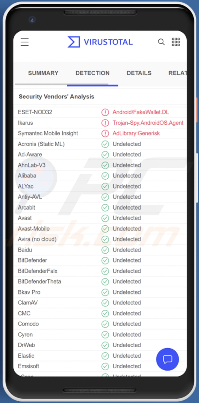 Application Fake Trust Wallet