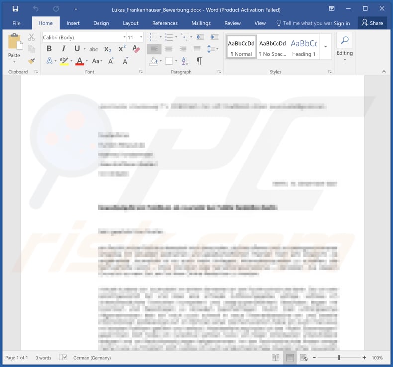 bisamware ransomware document malveillant utilisé pour la distribution