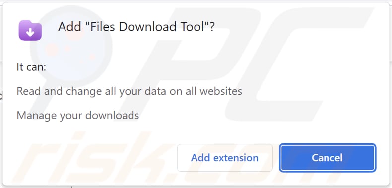 Files Download Tool adware