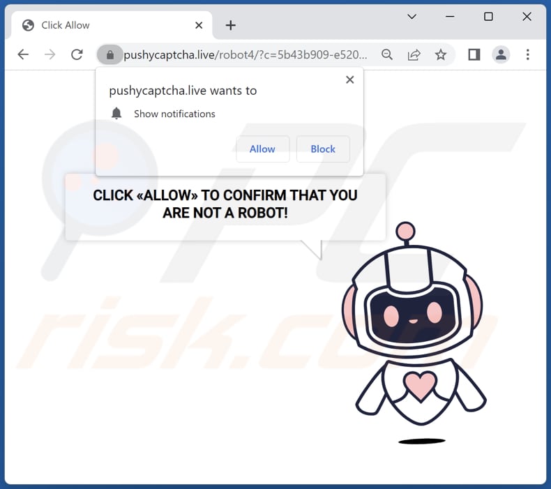 pushycaptcha[.]annonces en direct