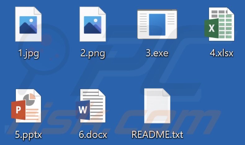 Fichiers cryptés par le rançongiciel CIA (pas d'extension)