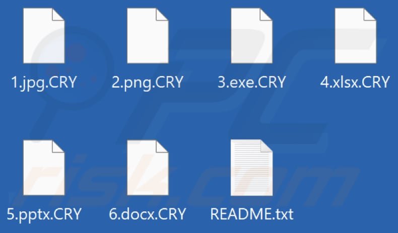 Fichiers endommagés et renommés par CryWiper wiper (extension .CRY)