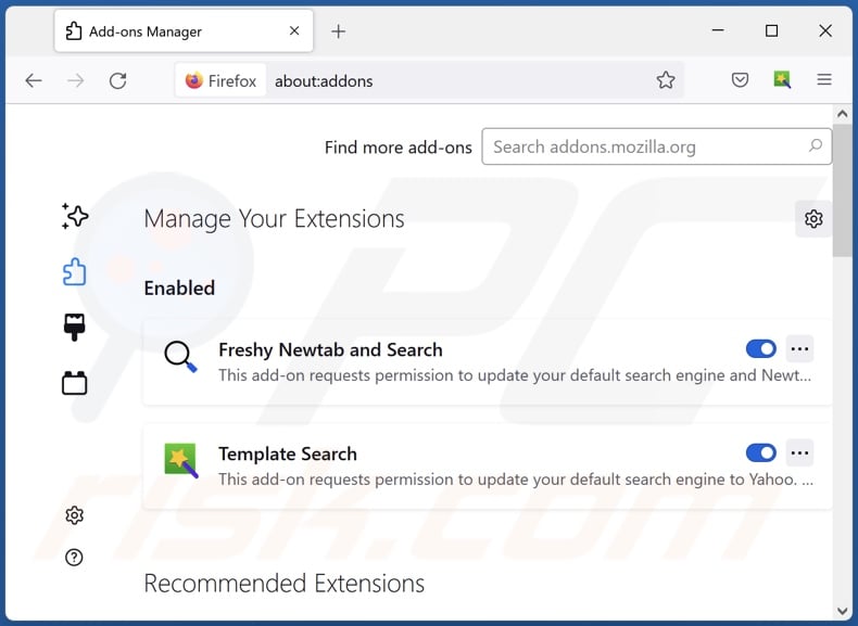 Suppression des extensions Mozilla Firefox liées à search.worldwideclockextension.com