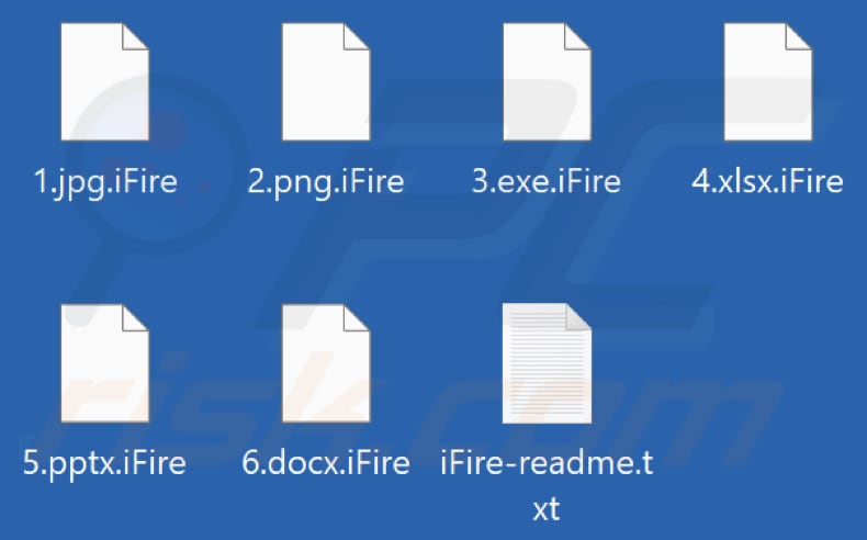 Fichiers cryptés par le rançongiciel IceFire (extension .iFire)