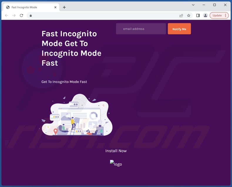Fast Incognito Mode page officielle