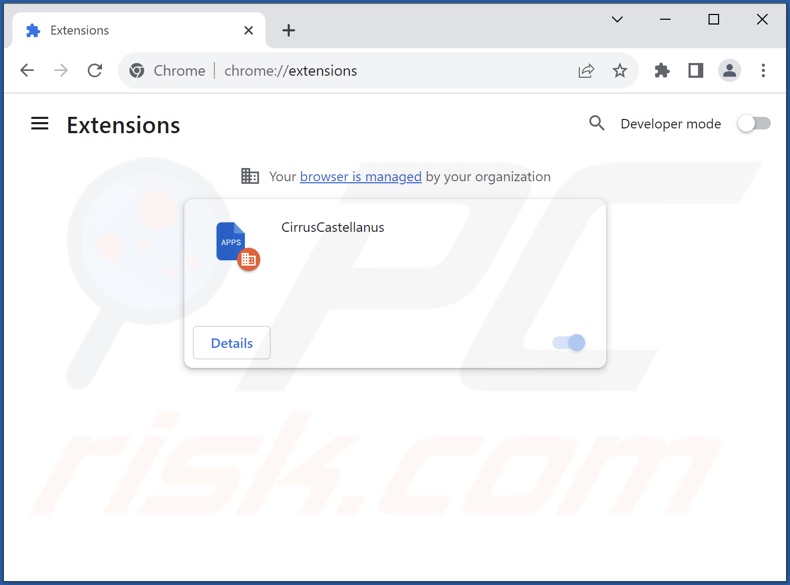 Étape Supprimer les publicités indésirables de Google Chrome 2