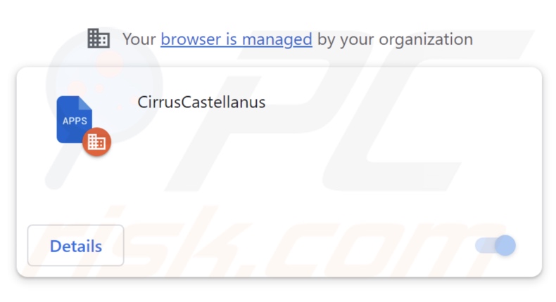 CirrusCastellanus browser extension