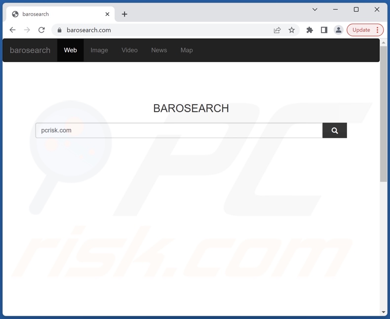barosearch.com browser hijacker