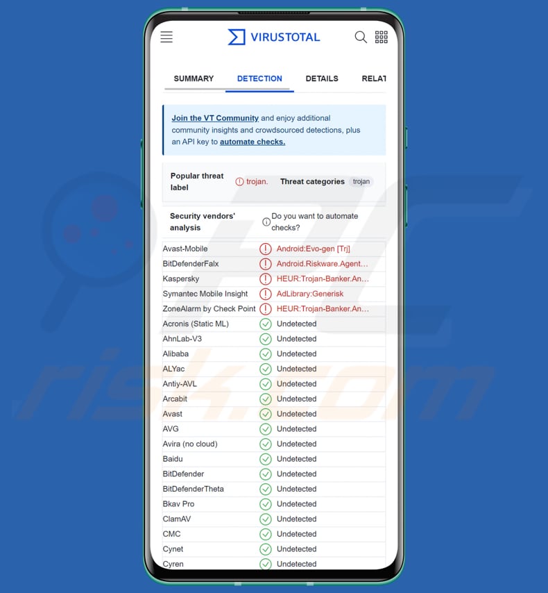 MMRat Android malware