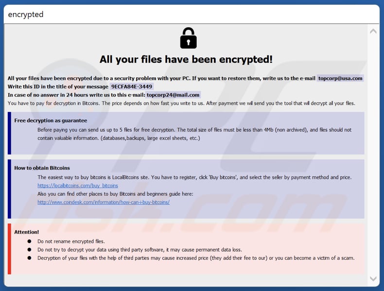 Top ransomware HTA file (info.hta)