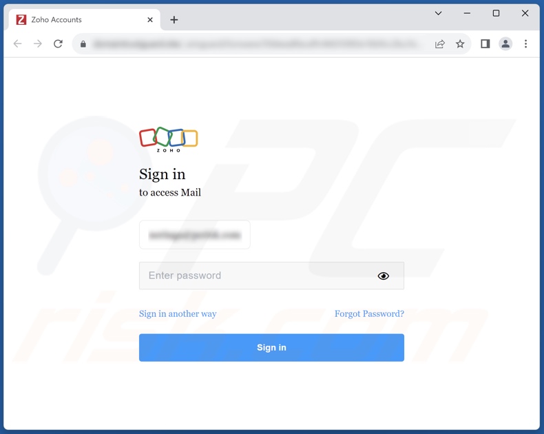 We Are Interested In Your Company Products courriel frauduleux promotion d'un site de phishing