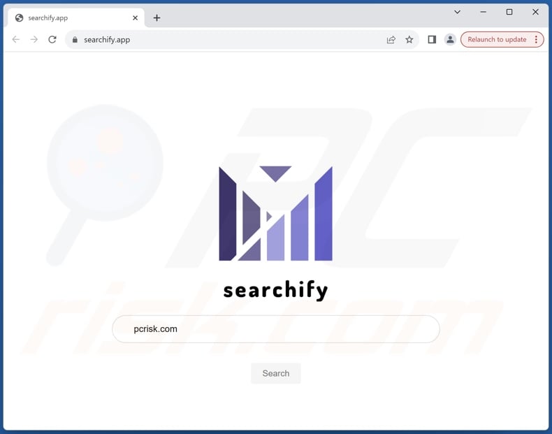 Searchify PUA a promu un faux moteur de recherche – searchify.app