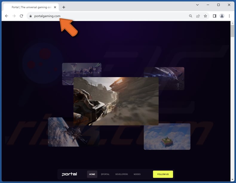Check $PORTAL Eligibility arnaque vrai site web (portalgaming.com)