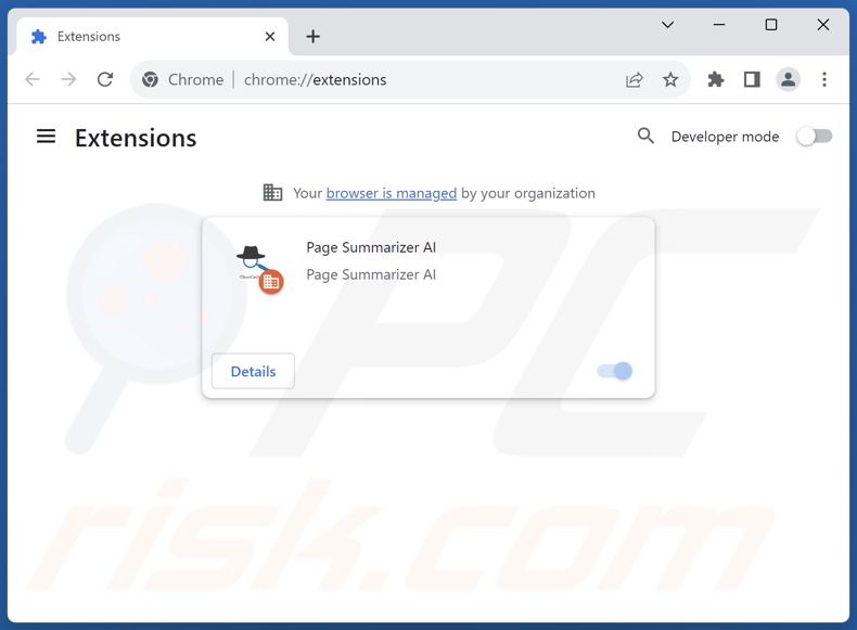 Suppression des extensions indésirables de Google Chrome 2