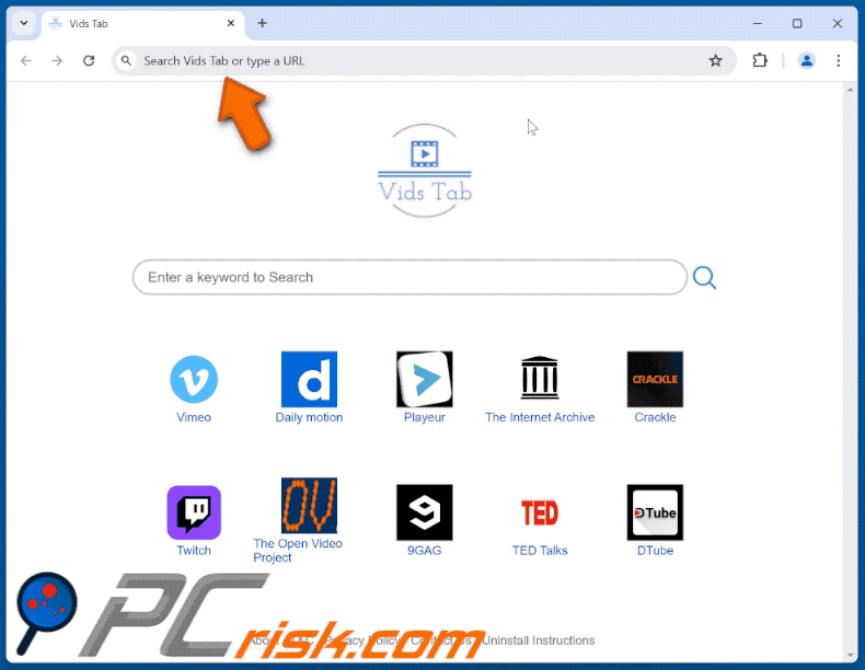 Search.media-tab.com redirige vers google.com