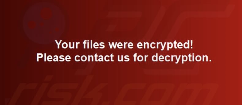 papier peint ransomware SRC