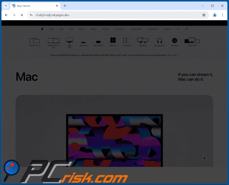 Access To This Apple Device Has Been Blocked POP-UP Apparence d'escroquerie