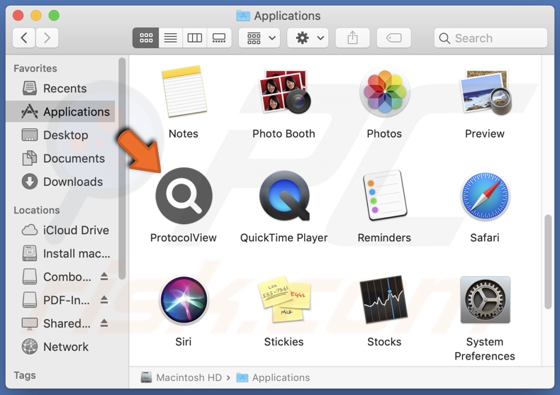Logiciel publicitaire ProtocolView