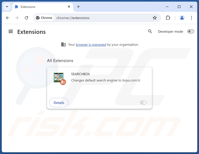 Suppression des extensions Google Chrome liées à findflarex.com