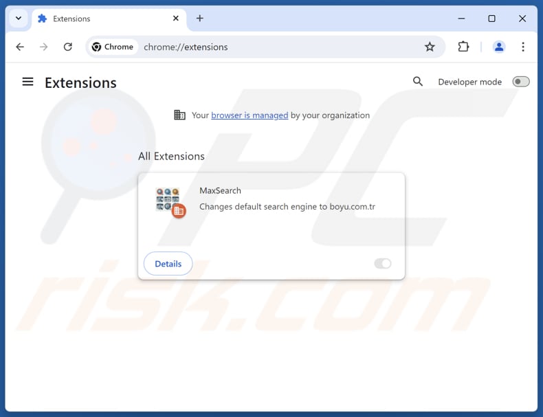 Suppression des extensions Google Chrome liées à findflarex.com