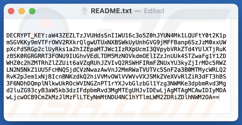 NotLockBit ransomware note de rançon (README.TXT)