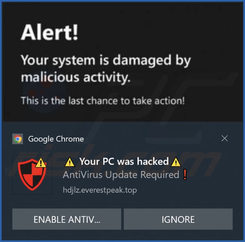everestpeak[.]top notification