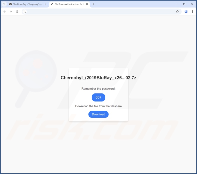 Site Web trompeur utilisé pour promouvoir Fira App PUA