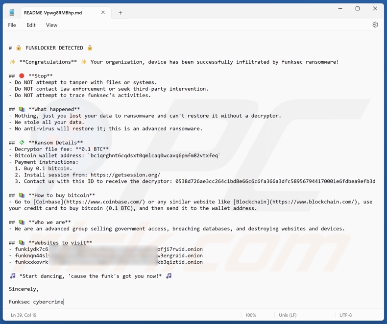 FunkLocker (FunkSec) ransomware note de rançon (README-[random_string].md)