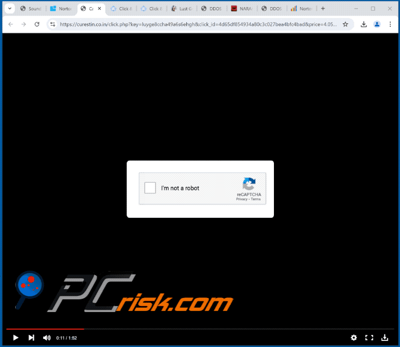 curestin.co[.]in apparence du site web (GIF)